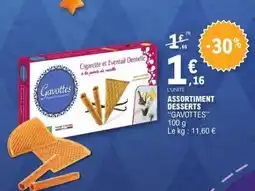 E.Leclerc ASSORTIMENT DESSERTS GAVOTTES offre