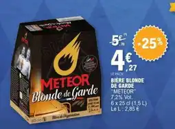 E.Leclerc BIÈRE BLONDE DE GARDE offre