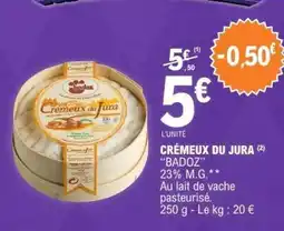 E.Leclerc Crémeux Du Jura offre