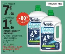 E.Leclerc Lessive Liquide Briochin offre