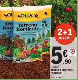 E.Leclerc TERREAU HORTICOLE SOLDOR offre