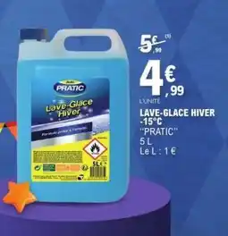 E.Leclerc Lave Glace Hiver -15°C offre