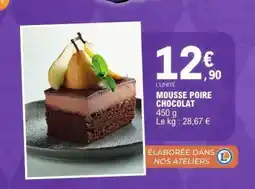 E.Leclerc Mousse Poire Chocolat offre