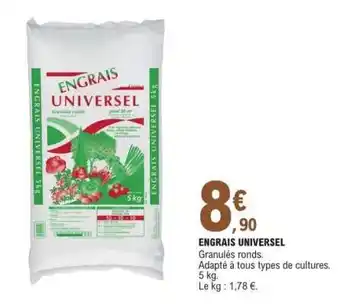 E.Leclerc ENGRAIS UNIVERSEL offre