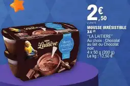 E.Leclerc MOUSSE IRRÉSISTIBLE offre