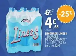 E.Leclerc LIMONADE “LINESS” offre