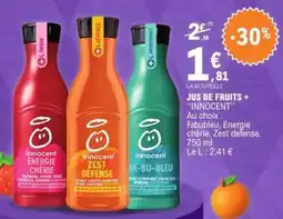 E.Leclerc Jus de Fruits 'Innocent' offre