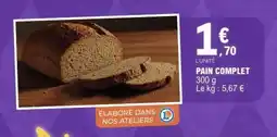 E.Leclerc Pain Complet offre