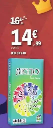 E.Leclerc JEU SKYJO offre