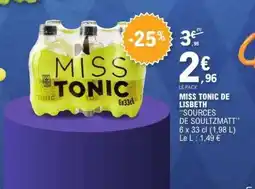 E.Leclerc MISS TONIC DE LISBETH offre