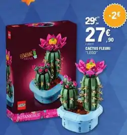 E.Leclerc CACTUS FLEURI LEGO offre