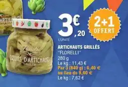E.Leclerc ARTICHAUTS GRILLÉS FLORELLI offre