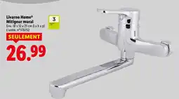 Lidl Livarno home mitigeur mural offre