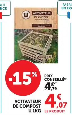 Hyper U U activateur de compost offre