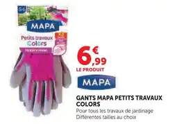 Super U Mapa gants petits travaux colors offre