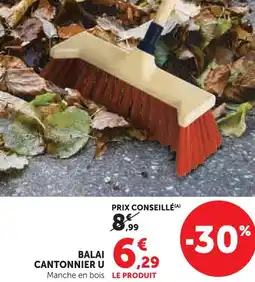 Super U U balai cantonnier offre