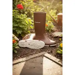 Carrefour Dunlop bottes de pluie famille offre