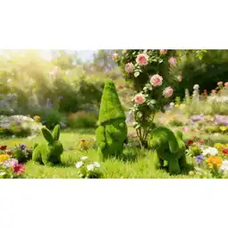 Carrefour Figurines déco gazon offre