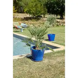 Carrefour Hyba pot terre cuite émaillée varna offre