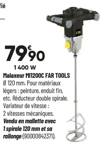 Malaxeur MI1200C FAR TOOLS