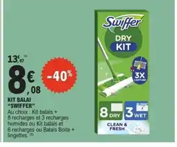 E.Leclerc SWIFFER kit balai offre