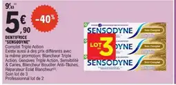 E.Leclerc SENSODYNE Dentifrice offre