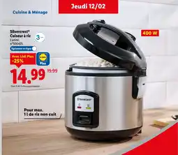 Lidl SILVERCREST Cuiseur à riz offre