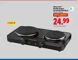 Lidl SILVERCREST Double plaque de cuisson Premium offre