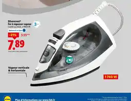 Lidl SILVERCREST Fer à repasser vapeur offre