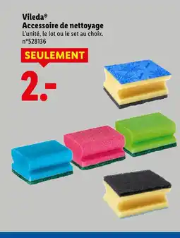 Lidl VILEDA Accessoire de nettoyage offre