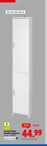 Lidl LIVARNO HOME Meuble d'appoint offre