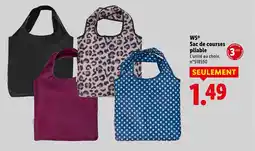 Lidl W5 Sac de courses pliable offre
