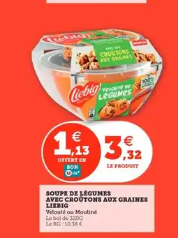 Utile LIEBIG Soupe de légumes avec croutons aux graines offre