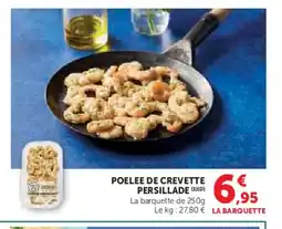 U Express Poelee de crevette persillade offre