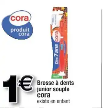 Brosse à dents junior souple