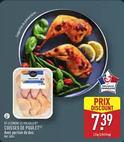 ALDI St-clément le volailler cuisses de poulet offre