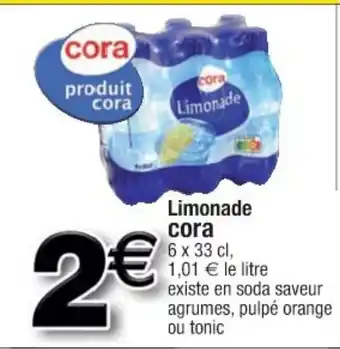 Cora x Carrefour Limonade offre
