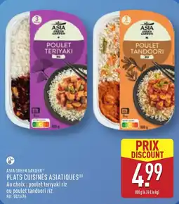 ALDI Asia green garden plats cuisines asiatiques offre