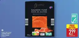 ALDI Gourmet finest cuisine saumon fumé offre