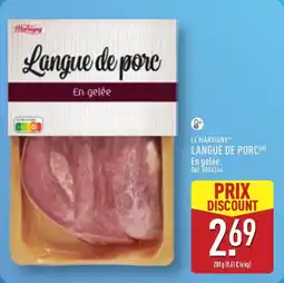 ALDI Le marsigny langue de porc offre