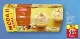 ALDI Milsani île flottante sur crème anglaise offre