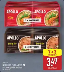 ALDI Apollo nouilles préparées offre