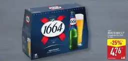 ALDI 1664 bière blonde 5,5° offre