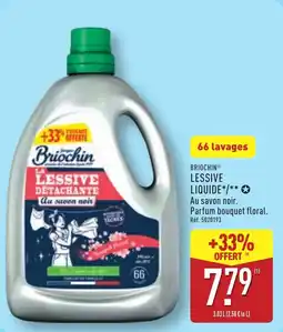 ALDI Briochin lessive liquide offre