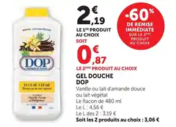 Super U Dop gel douche offre