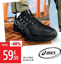 Intersport Asics gel-citrek offre