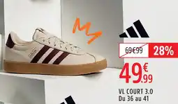 Intersport Adidas vl court 3.0 offre