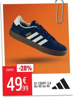 Intersport Adidas vl court 3.0 offre