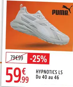 Intersport Puma hypnotics ls offre