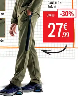 Intersport Under armour pantalon enfant offre